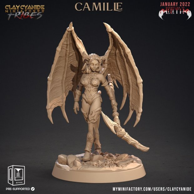 Camille Demon Figure (Unpainted)