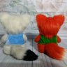 2 Cute Foxes (17 cm) Plush Toys