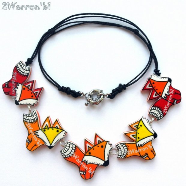 Warm Foxes Necklace