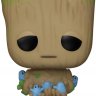 Funko Pop Marvel: Guardians of The Galaxy - Groot with Grunds Figure