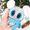 Mouse With Big Eyes Plush Toy