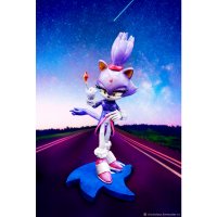 Sonic the Hedgehog - Blaze the Cat Statue