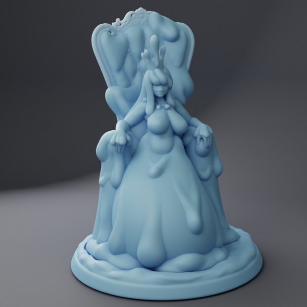 Queen jelly on the throne Figure (Unpainted)