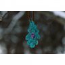 Blue Oak Pendant Necklace