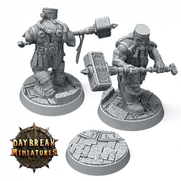 Erich the Hammerman Figure (Unpainted)