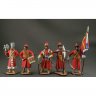 Russian Streltsy Set Of 5 Figures