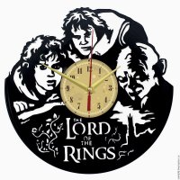 Handmade The Lord of the Rings V.5 Vinyl Wall Clock