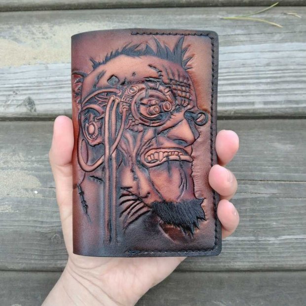 Steampunk Passport Cover