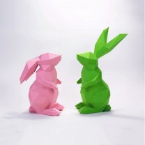 2 Rabbits 3D Building Set