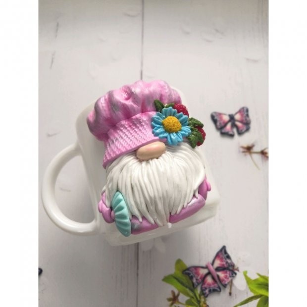 Gnome Cook Mug With Decor