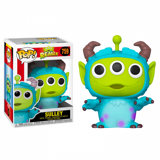 Funko Pop Disney: Pixar Alien Remix - Alien as Sulley Figure