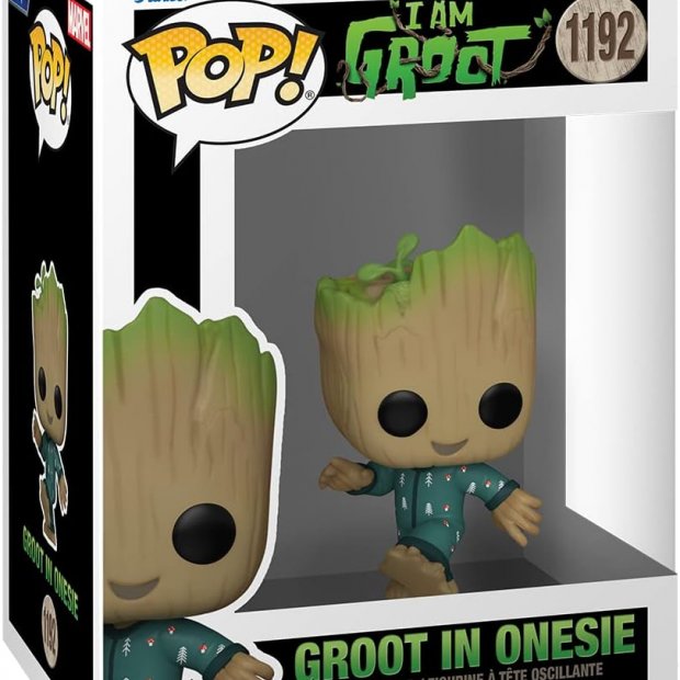 Funko Pop Marvel: Guardians of The Galaxy - Groot PJs Figure