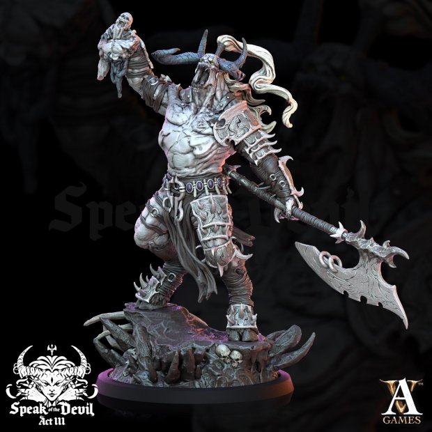 Hell Baron Figure (Unpainted)