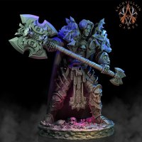 Skull Knight Iktial Figure (Unpainted)