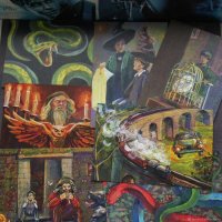 Handmade Harry Potter Set Of 13 Digital Postcards