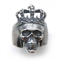 Handmade Royal Skull Ring