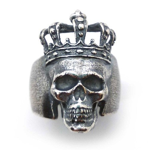 Handmade Royal Skull Ring