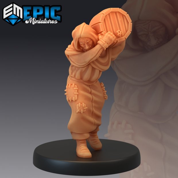 Barrel shaker Figure (Unpainted)