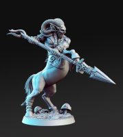 Centaur spearman from the horned clan Figure (Unpainted)