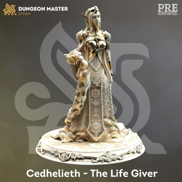 Cedhelieth - The Life Giver Figure (Unpainted)