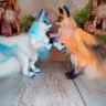 Fantasy Fox (Blue) Plush Toy