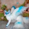 Fantasy Fox (Blue) Plush Toy