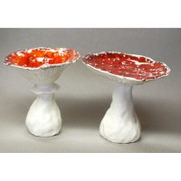 Fly Agaric Vases Set