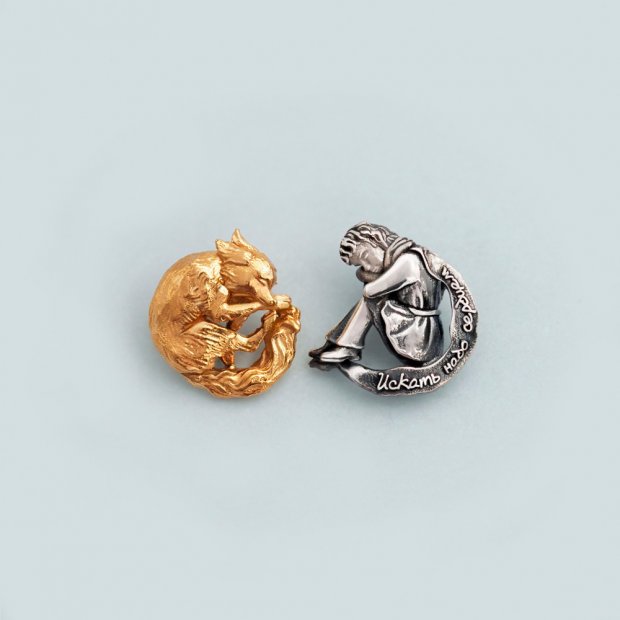 The Little Prince and the Fox Earrings
