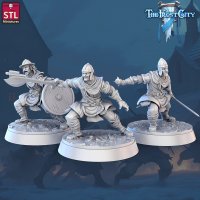 Veteran squad Figure (Unpainted)