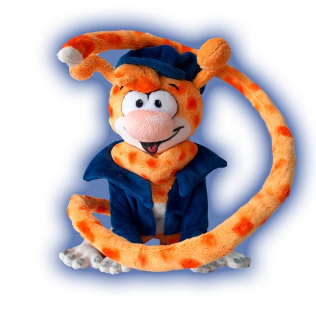 The Jungle is Called in Search of Marsupilami - Marsupilami Plush Toy