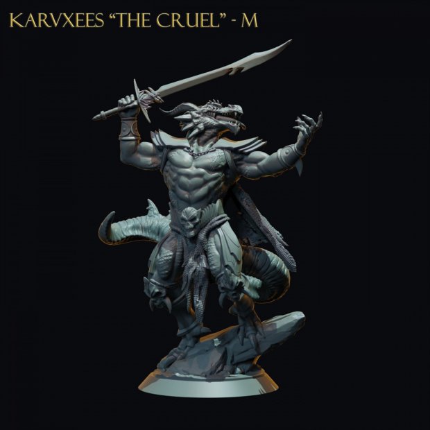 Karvxees The Cruel Figure (Unpainted)