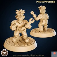 Gnome Mechanic Figure (Unpainted)
