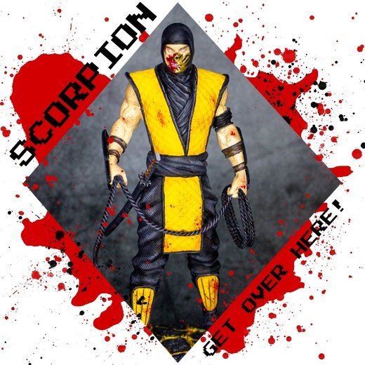 Mortal Kombat - Scorpion Figure