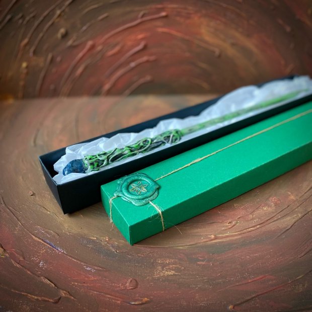 Green Jasper Wand