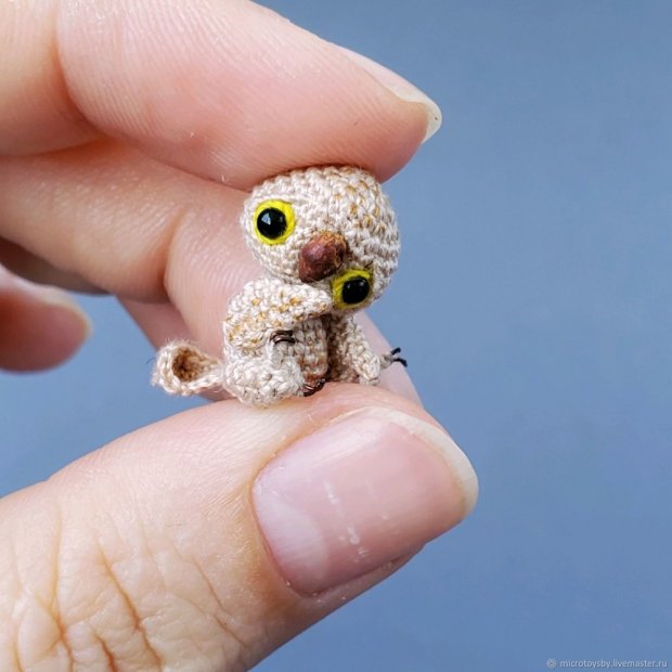 Micro Owl Plush Toy