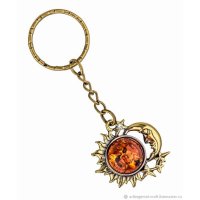 Crescent Keychain