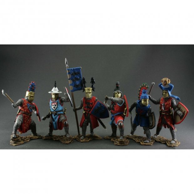 German Knights V.2 Set Of 6 Figures
