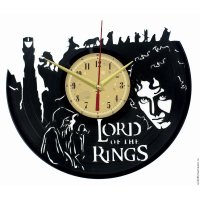 Handmade The Lord of the Rings V.6 Vinyl Wall Clock