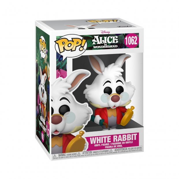 Funko Pop Disney: Alice in Wonderland 70th - White Rabbit with Watch Figure