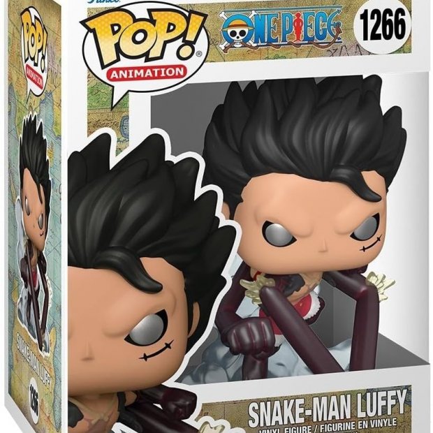 Funko Pop Anime: One Piece - Snake-Man Monkey D. Luffy Figure