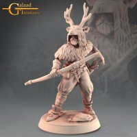 Forest Raider with Bow Figure (Unpainted)