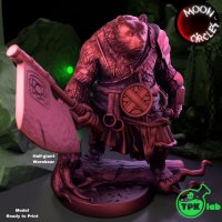 Half-Giant Wereboar Figure (Unpainted)