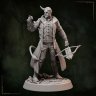 Trevius, a tiefling with a crossbow Figure (Unpainted)