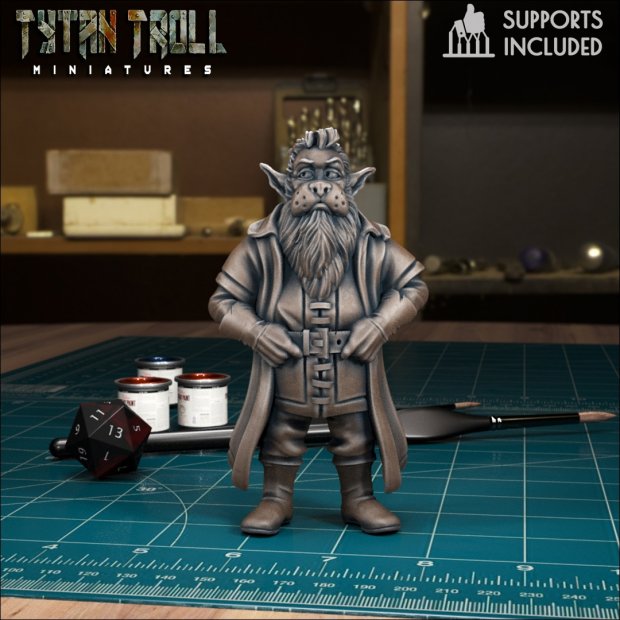 Non-guard dog Figure (Unpainted)