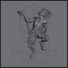 Satyr with cup Figure (Unpainted)