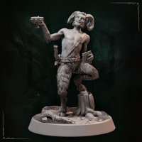 Satyr with cup Figure (Unpainted)