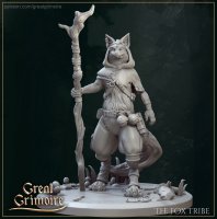 Kitsune druid Figure (Unpainted)