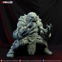 Zygil the Beastlike Figure (Unpainted)