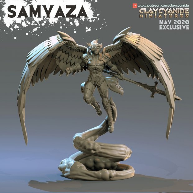 Samyaza Figure (Unpainted)