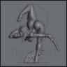 Nephelia - Dancing Death, Drow Assassin Figure (Unpainted)